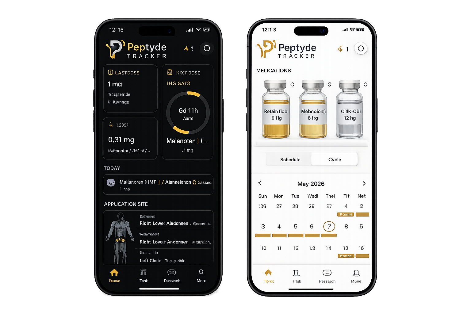 Peptyde app